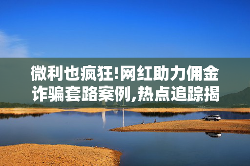 微利也疯狂!网红助力佣金诈骗套路案例,热点追踪揭秘网红佣金诈骗新套路，让你警惕资金风险！